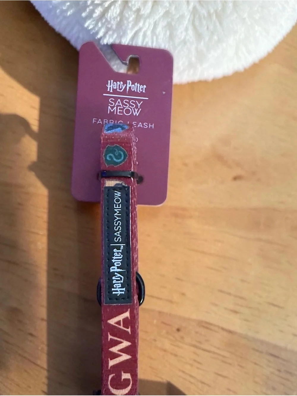 Harry Potter Sassy Meow Cat Harness & Leash Set Medium NWT